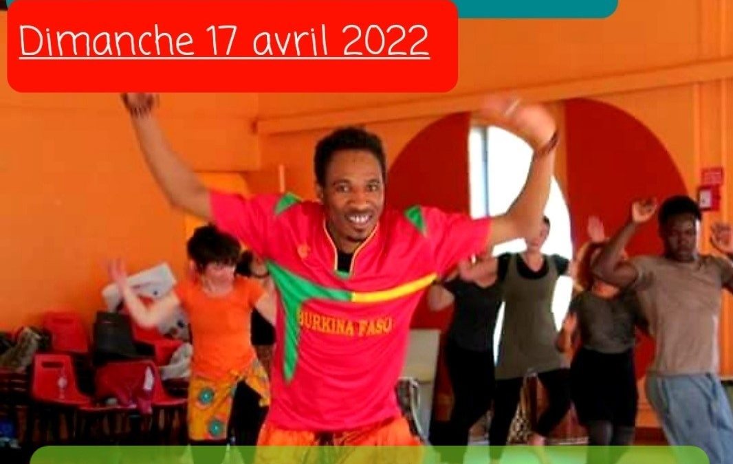 17 avril 2022 : stage de danse traditionnelle avec Walker Yiro Founa